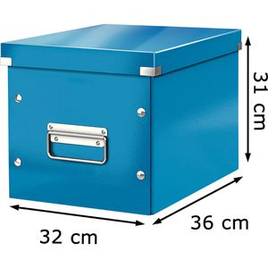 Produktbild für Aufbewahrungsbox Leitz 6108-00-36 Click&amp;Store Cube