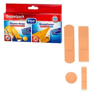 Pflaster Figo Doppelpack, 21 Strips