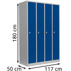 Produktbild für Spind Lüllmann 510141, blau