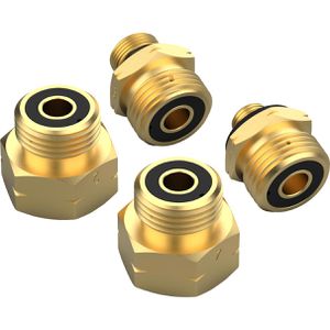 Produktbild für Gasflaschen-Adapter Drehmeister 106208, Euro - Entnahme