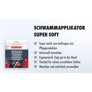 Produktbild für Handpolierschwamm Sonax 04171410, SchwammApplikator Super Soft