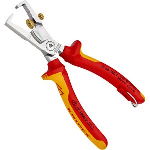 Produktbild für Abisolierzange Knipex 1366180 T StriX, Kabelschere