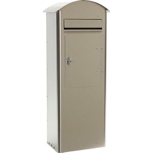 Produktbild für Briefkasten SafePost 70590 ScanPro 70-5 silber, aus Edelstahl