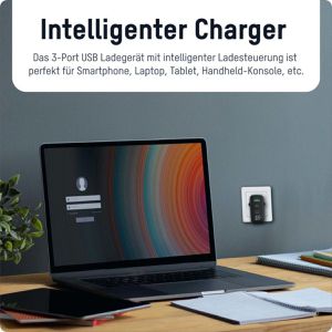 Produktbild für USB-Ladegerät Ansmann Home Charger, 65 Watt