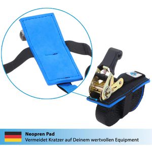Produktbild für Spanngurt valonic SG-010-240, schwarz, mit Ratsche