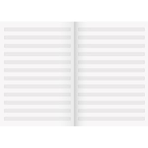 Produktbild für Notenheft Brunnen 1046340, Lineatur 14, A4