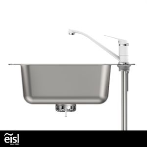 Produktbild für Küchenarmatur EISL SPEED, weiß / chrom