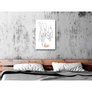 Produktbild für Wandbild Artgeist Verwickelte Liebe