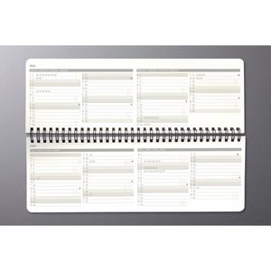 Produktbild für Tischkalender Sigel C2780, Conceptum, quer mit Register