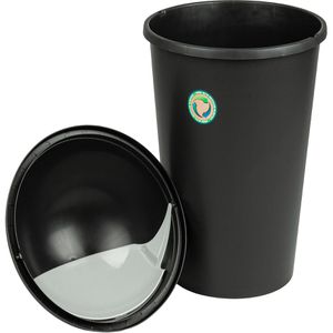 Produktbild für Mülleimer Spetebo XL 3328, schwarz