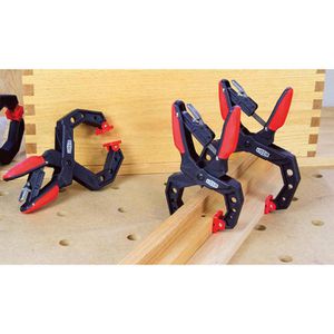 Produktbild für Federzwinge Bessey Ratschenzwinge XCR4 100/75