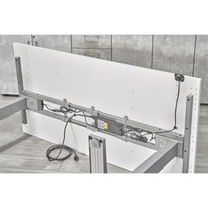 Produktbild für Schreibtisch Hammerbacher XMKA 19, buche / graphit