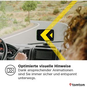 Produktbild für Navigationsgerät TomTom Go Camper Max V2, weltweit