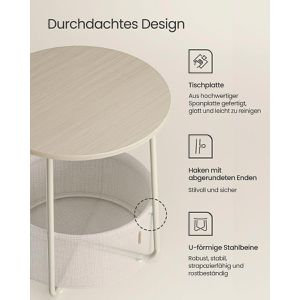 Produktbild für Beistelltisch Vasagle LET223K67, beige