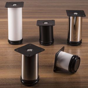 Produktbild für Möbelfuß SO-TECH JIMMY, 118123, schwarz, Metall