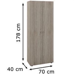 Produktbild für Aktenschrank VCM Vandol 912119, aus Holz