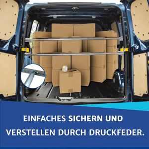 Produktbild für Rundsperrbalken NTG LS8504 Aluminium, gefedert mit Kombizapfen