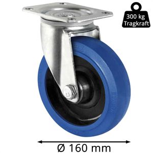 Produktbild für Schwerlastrolle CASCOO Serie R4F1, Lenkrolle