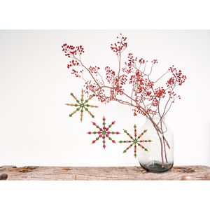 Produktbild für Bastelset Folia Perlensterne-Set, Klassisch