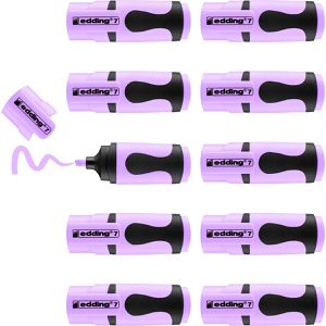 Produktbild für Textmarker Edding 7, Mini Highlighter, 10 Stück