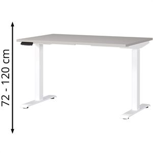 Produktbild für Schreibtisch Germania Jet, 7907-617, kaschmir / weiß