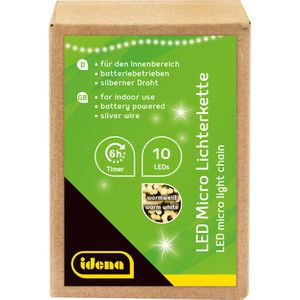 Produktbild für Lichterkette Idena 31114, Micro, 10 LED, innen