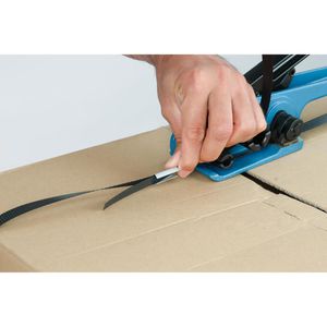 Produktbild für Umreifungsset Supra Standard K46 PET- &amp; PP-Band 1000 m x 12 mm