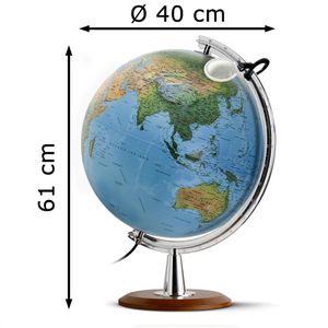 Produktbild für Globus Räthgloben DP4029, Doppelbildglobus, Ø 40cm