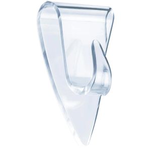 Klebehaken Tesa 77734, Transparent & Glas