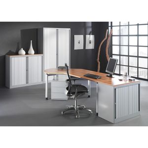 Produktbild für Rollcontainer Bisley Note, Metall, weiß