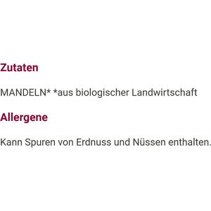 Produktbild für Mandeln Alnatura BIO