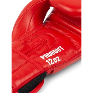 Produktbild für Boxhandschuhe Lonsdale Probout DBV, rot, für Erwachsene