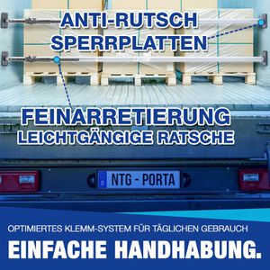 Produktbild für Rundsperrbalken NTG LS8080, Klemmbalken, Aluminium
