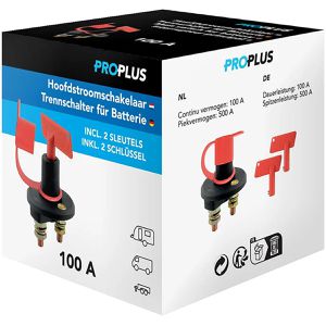 Produktbild für Batterietrennschalter ProPlus 347027, 100 A, 12 - 24 V
