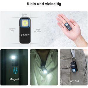 Produktbild für Arbeitsleuchte Olight Oclip schwarz, LED