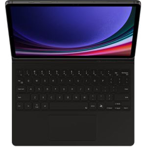 Tablet-Hülle Samsung Book Cover Keyboard EF-DX725, schwarz