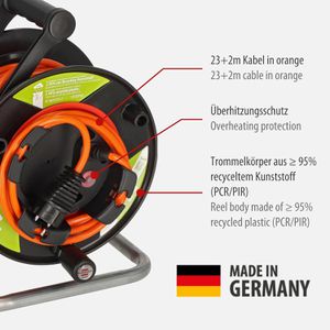 Produktbild für Kabeltrommel Brennenstuhl G Bretec, 23 + 2m