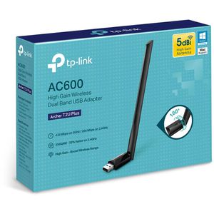 Produktbild für WLAN-Adapter TP-Link AC600, Archer T2U Plus, USB 2.0