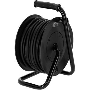 Produktbild für Kabeltrommel Adam-Hall 3 Star CD 25 schwarz, 25m