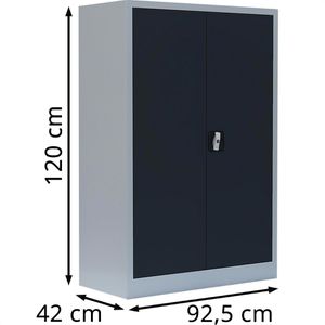 Produktbild für Aktenschrank Lüllmann 530328, aus Metall
