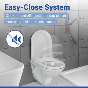 Produktbild für WC-Sitz Wenko Palma 18396100, D-Form, aus Duroplast