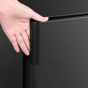 Produktbild für Rollcontainer Songmics OFC030B01, aus Metall, schwarz