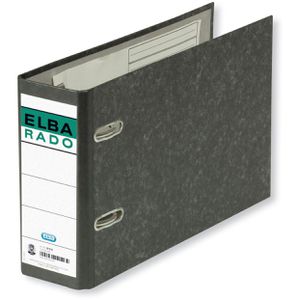 Produktbild für Ordner Elba 400122691 rado, Karton, A5 quer