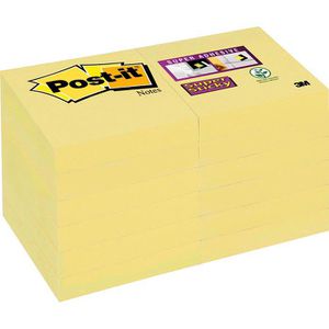Haftnotizen Post-it Super Sticky Notes, gelb
