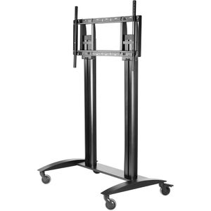 Produktbild für TV-Ständer Peerless-AV SR598, mit Rollen, schwarz, Aluminium