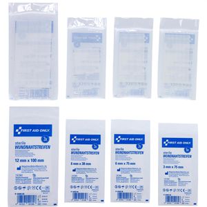 Produktbild für Wundnahtstreifen First-Aid-Only steril, 140 Streifen
