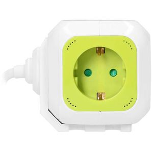 Produktbild für Steckdosenwürfel Orno OR-AE-13144, grün