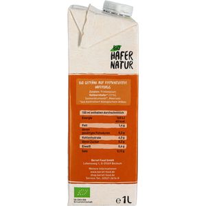 Produktbild für Haferdrink Berief aus europäischem Hafer, Natur, BIO