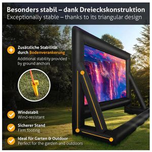 Produktbild für Beamer-Leinwand ESMART PUBLIC AIR 14