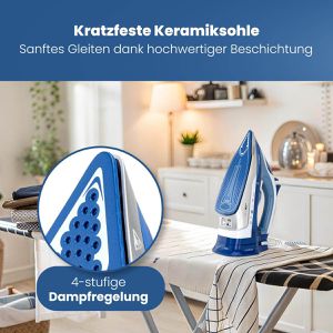 Produktbild für Bügeleisen Clatronic DB 3706, kabellos, 2400 Watt